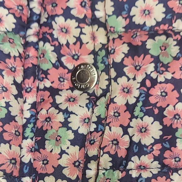 Carters 18 Months Toddler Floral Hooded Puffer Jacket - Picture 4 of 9